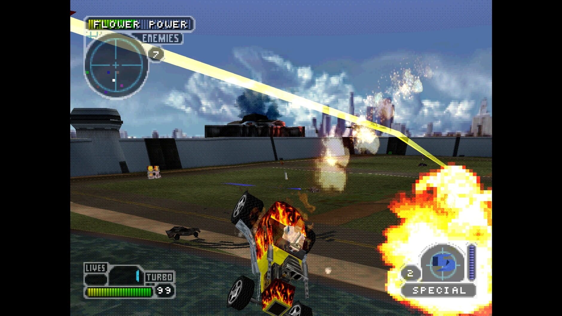 Screenshot for Twisted Metal III