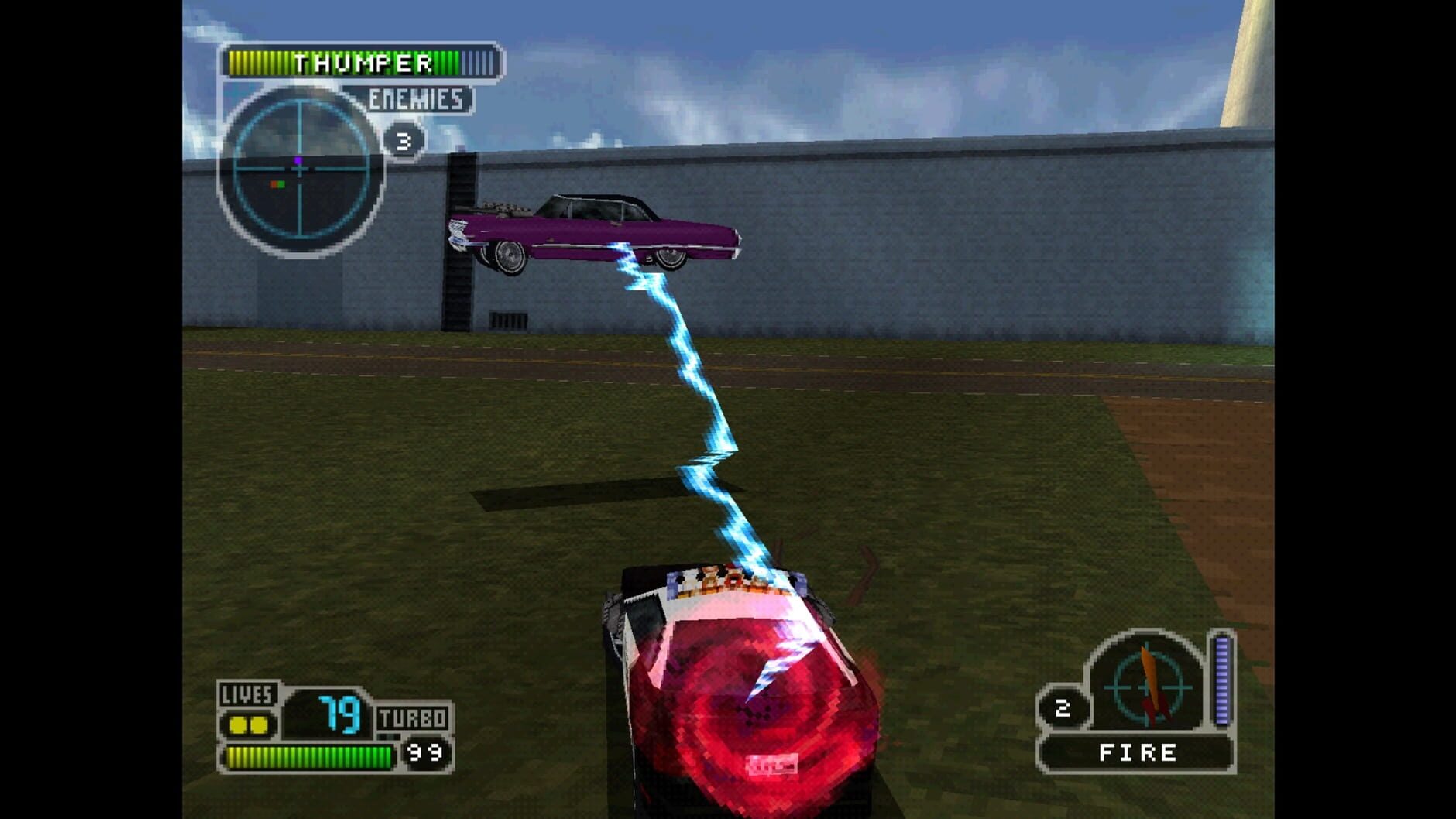 Screenshot for Twisted Metal III