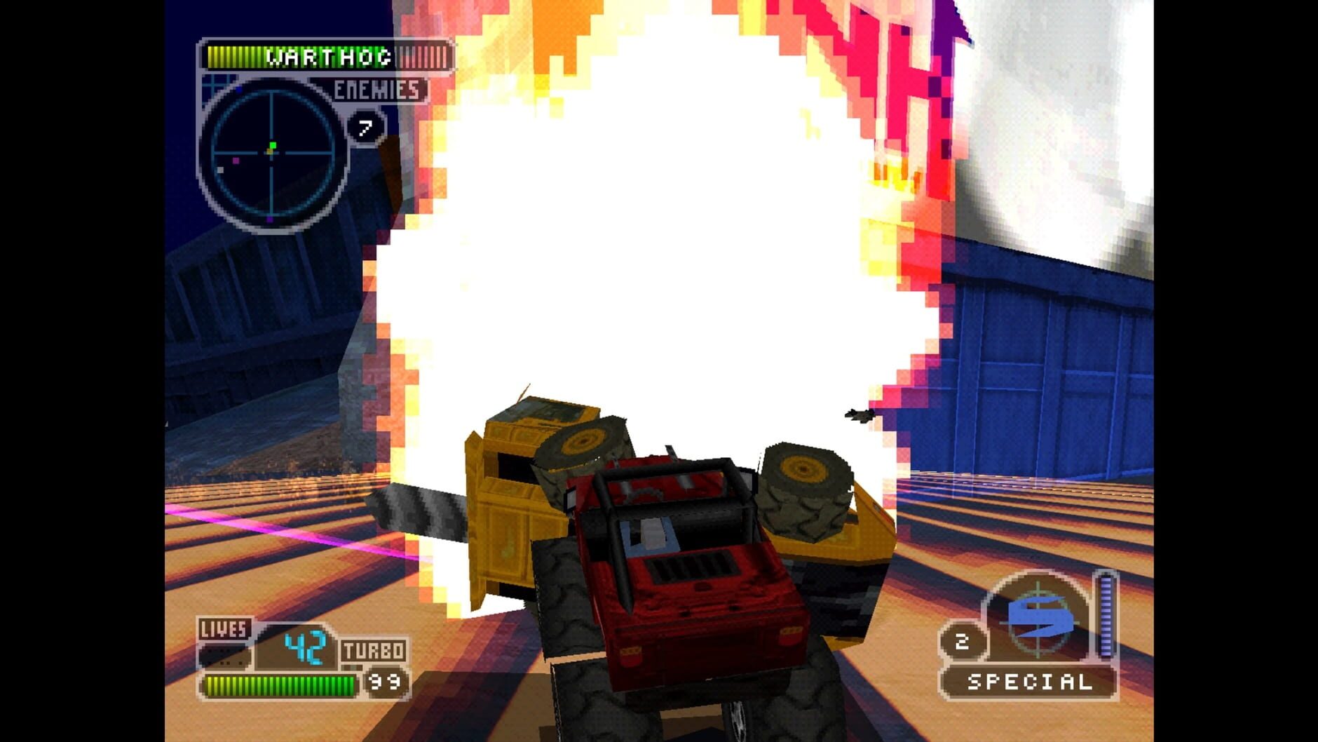 Screenshot for Twisted Metal III