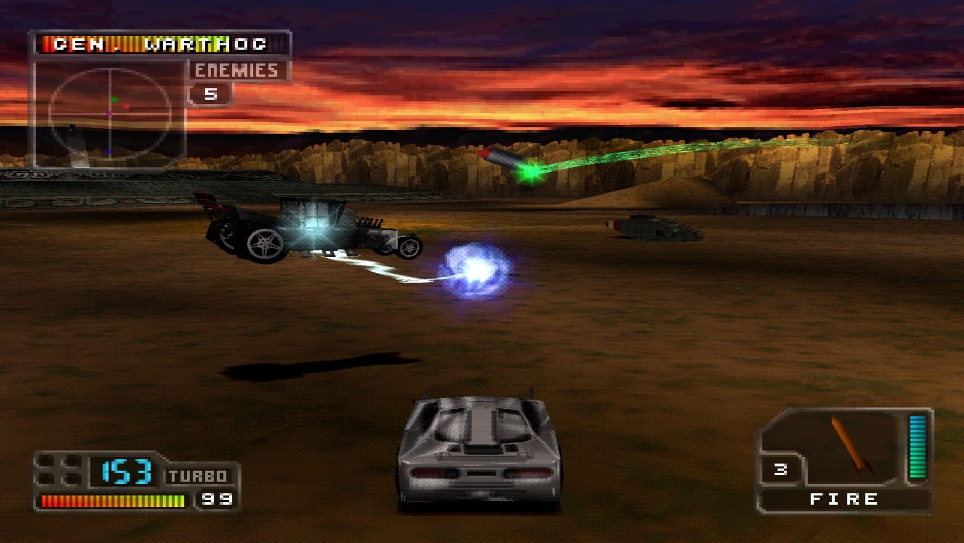 Screenshot for Twisted Metal 4
