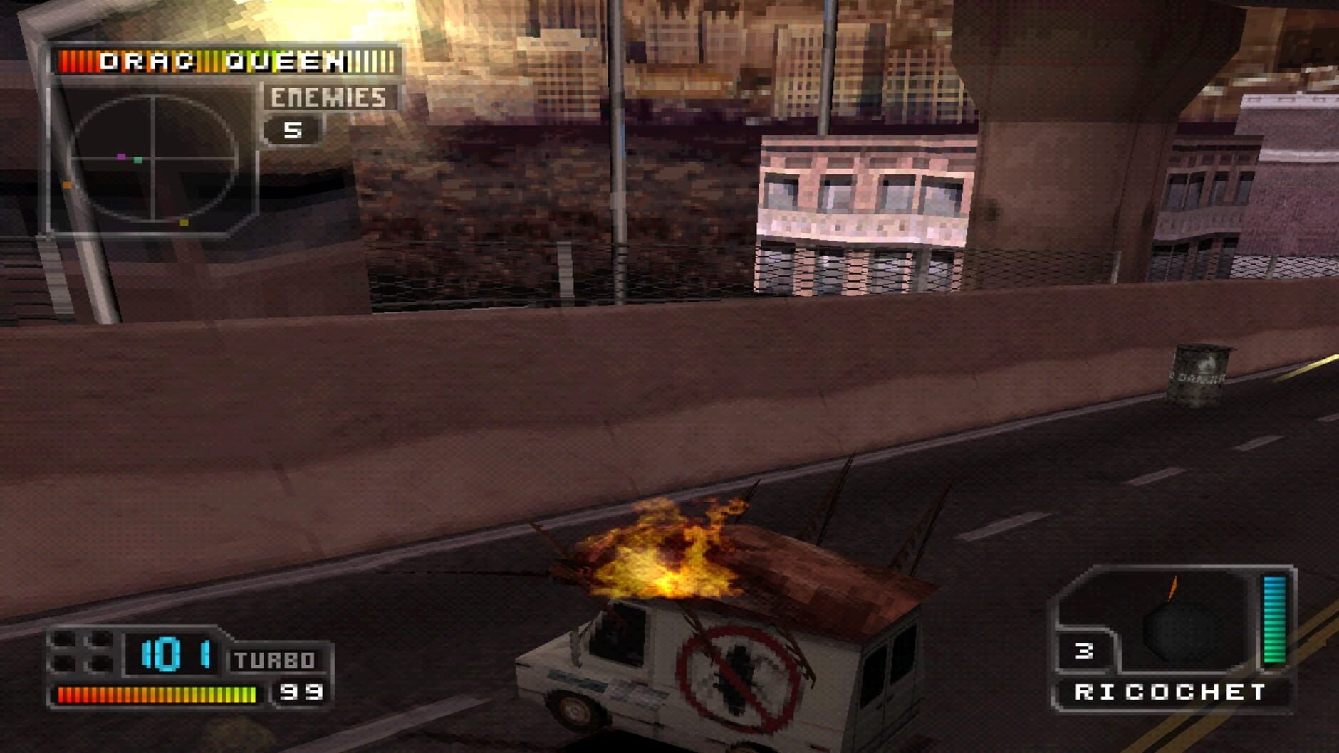 Screenshot for Twisted Metal 4