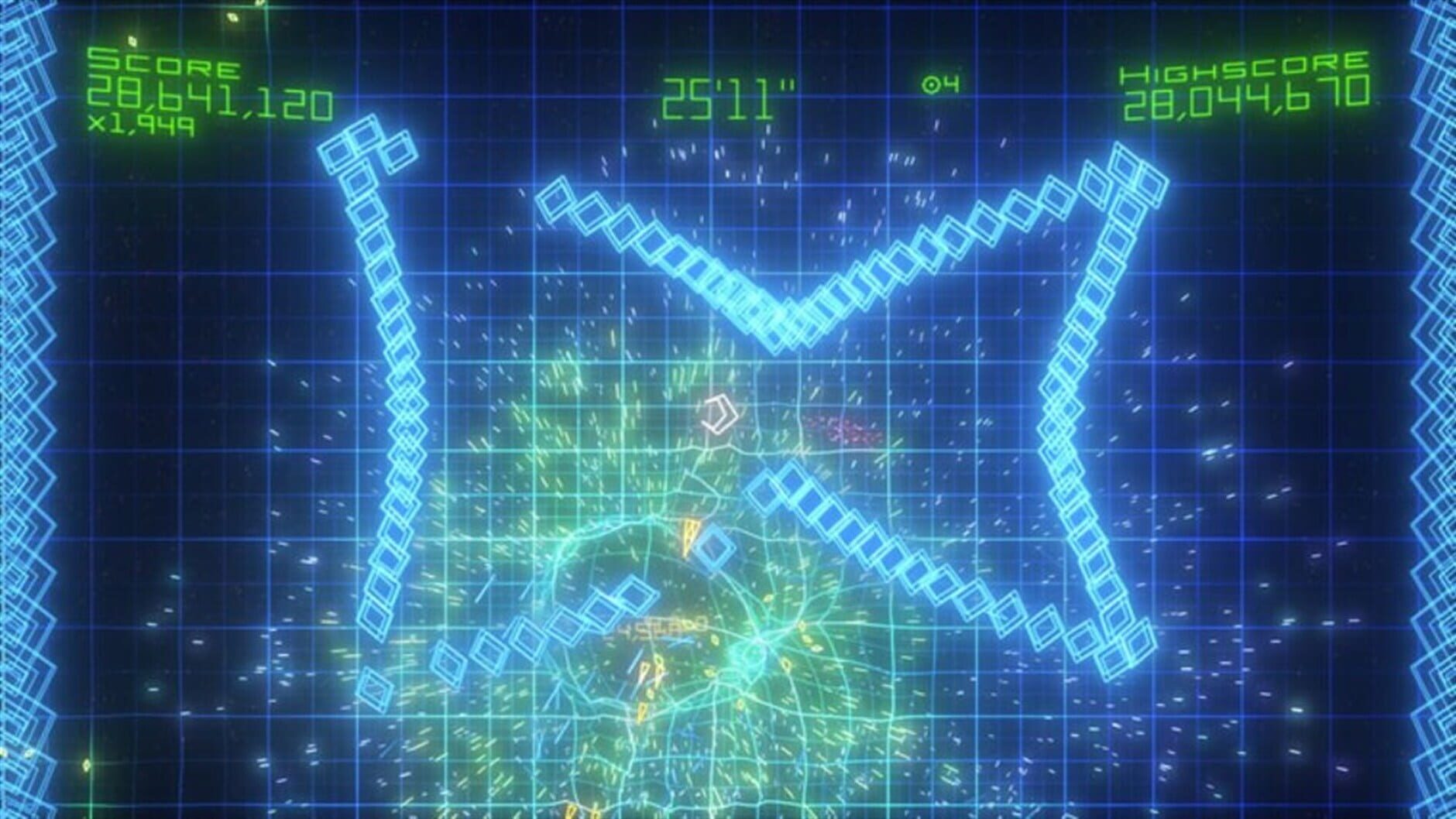 Screenshot for Geometry Wars: Retro Evolved 2