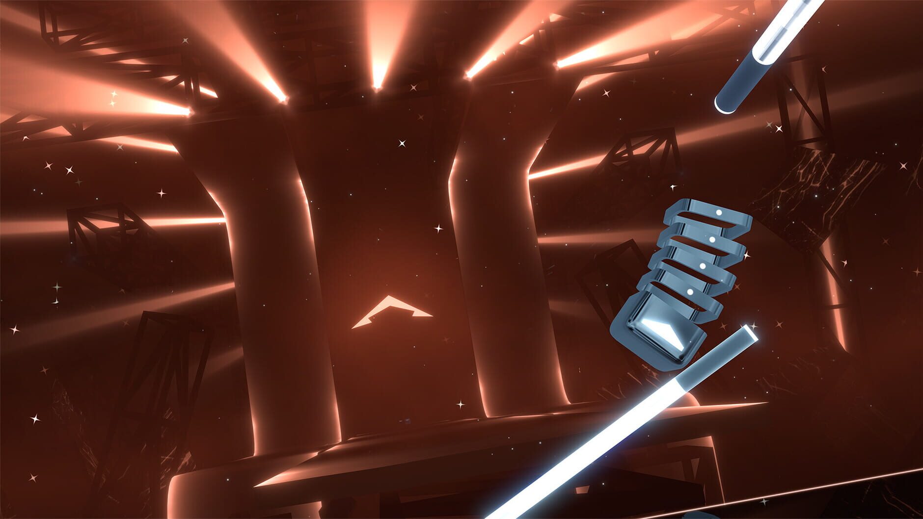 Screenshot for Beat Saber: Metallica - "Fuel"