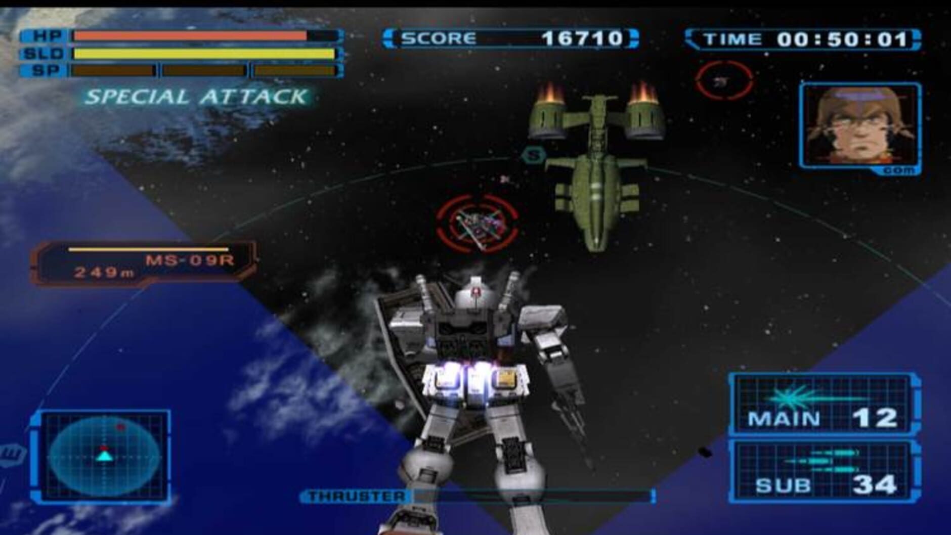 Screenshot for Mobile Suit Gundam: Encounters in Space