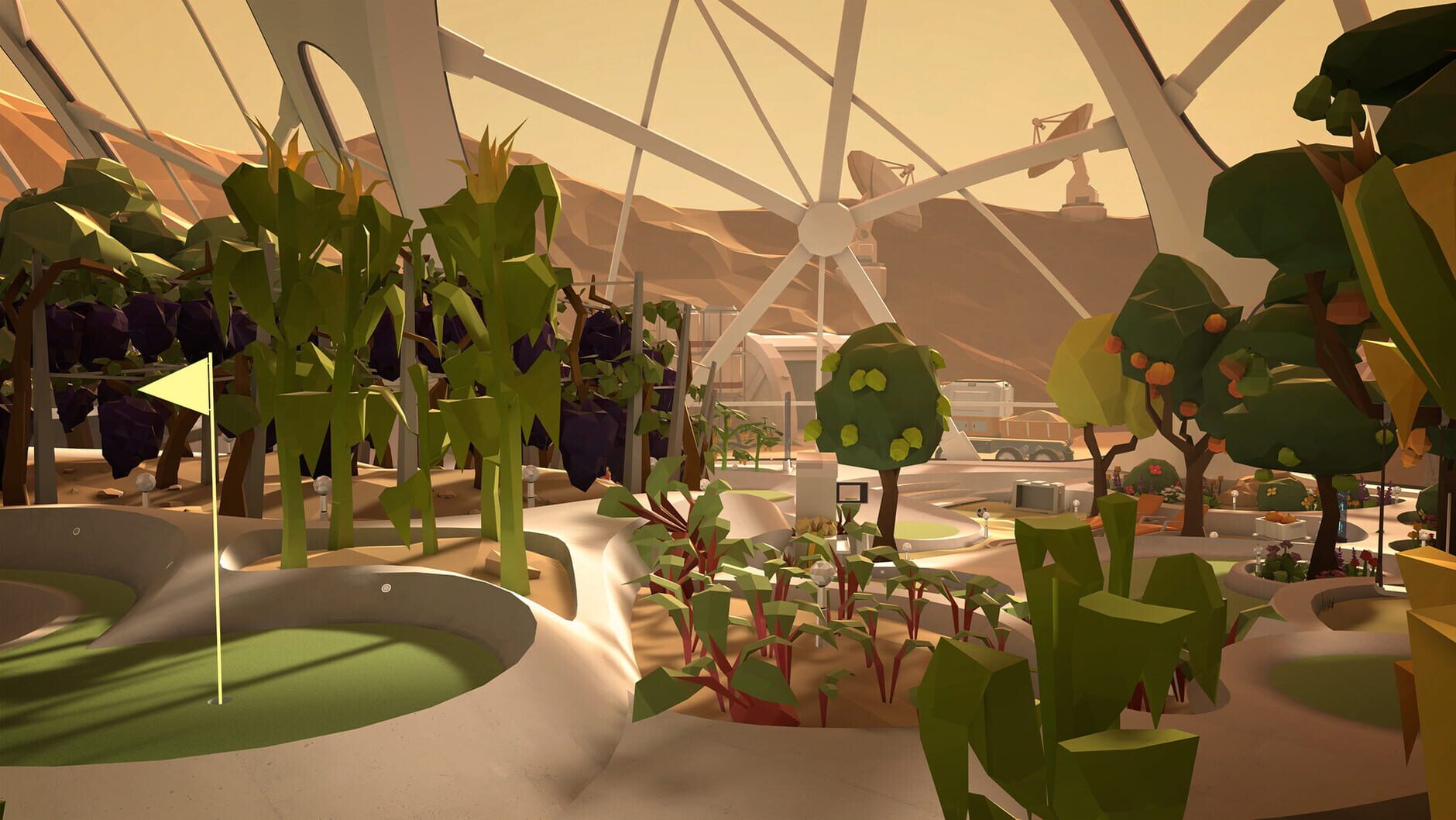 Screenshot for Walkabout Mini Golf: Mars Gardens