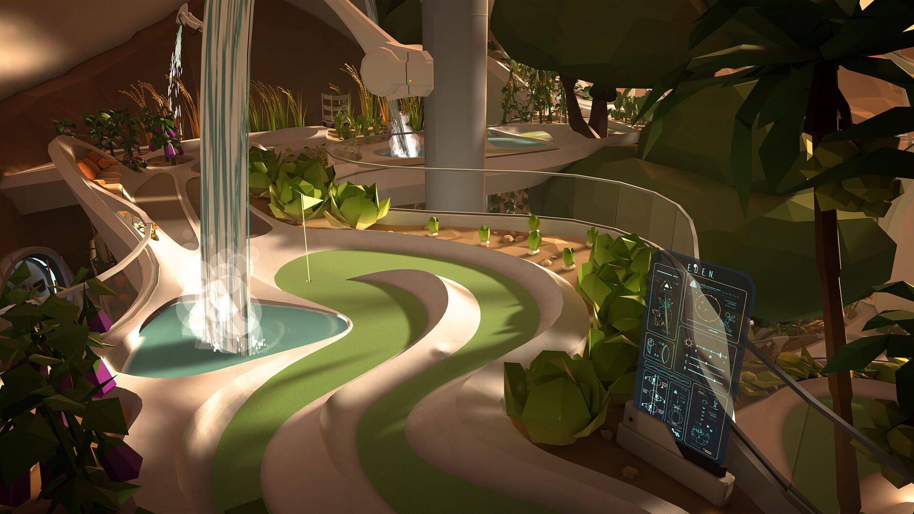 Screenshot for Walkabout Mini Golf: Mars Gardens