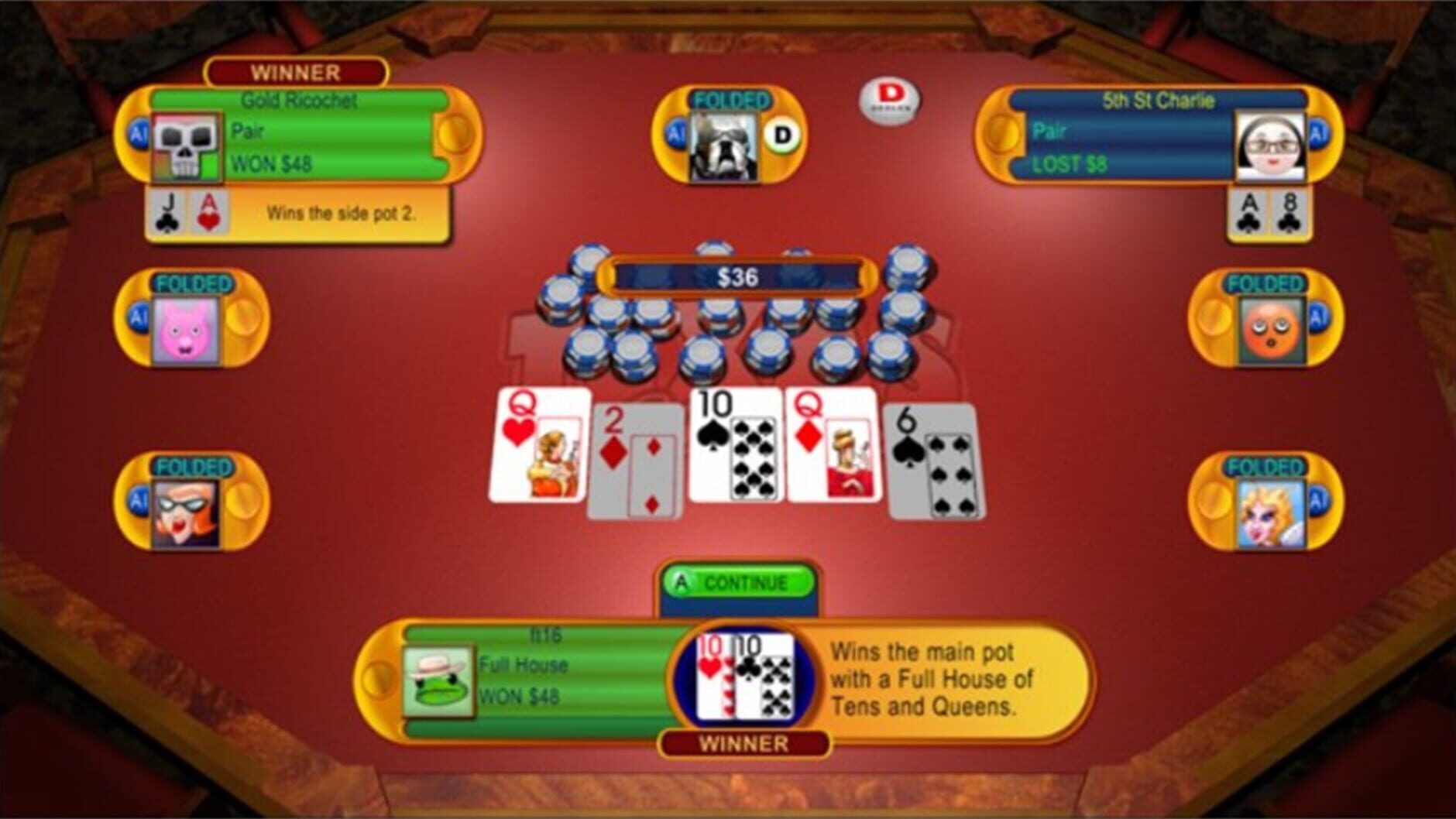 Screenshot for Texas Hold 'em