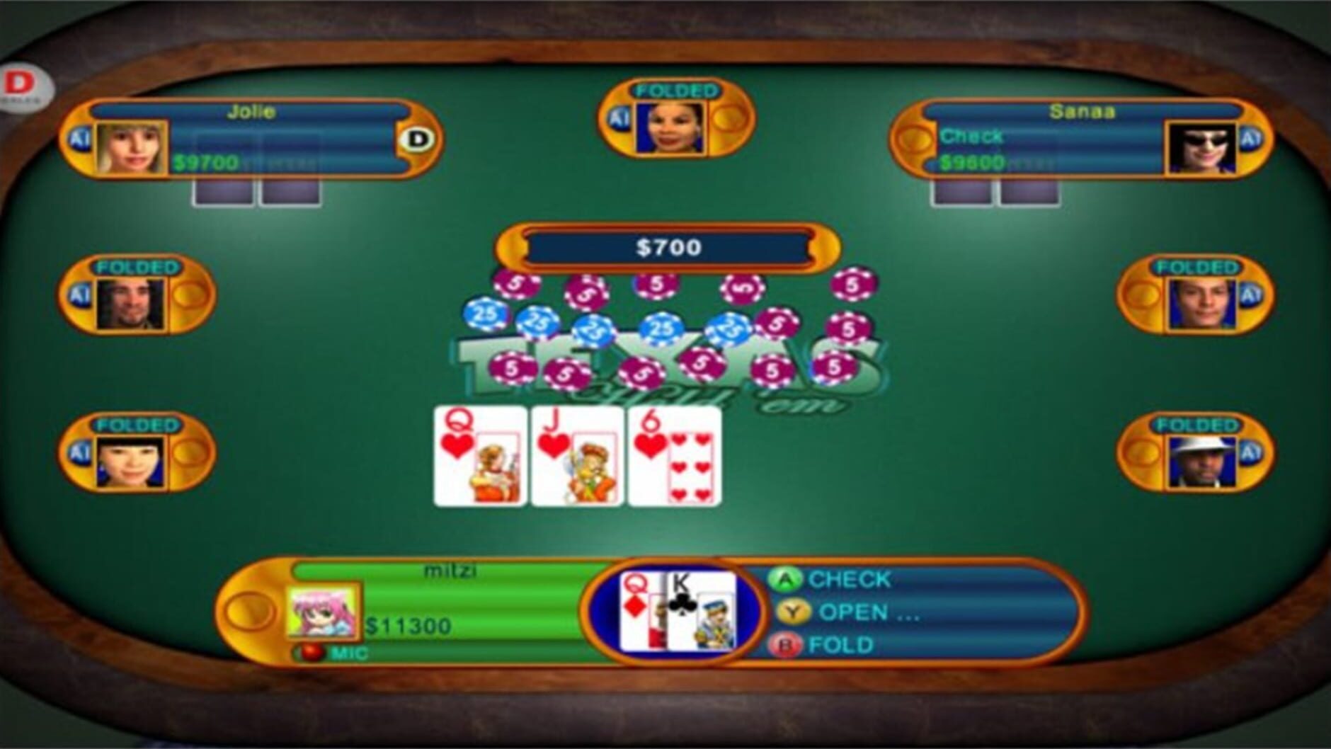 Screenshot for Texas Hold 'em