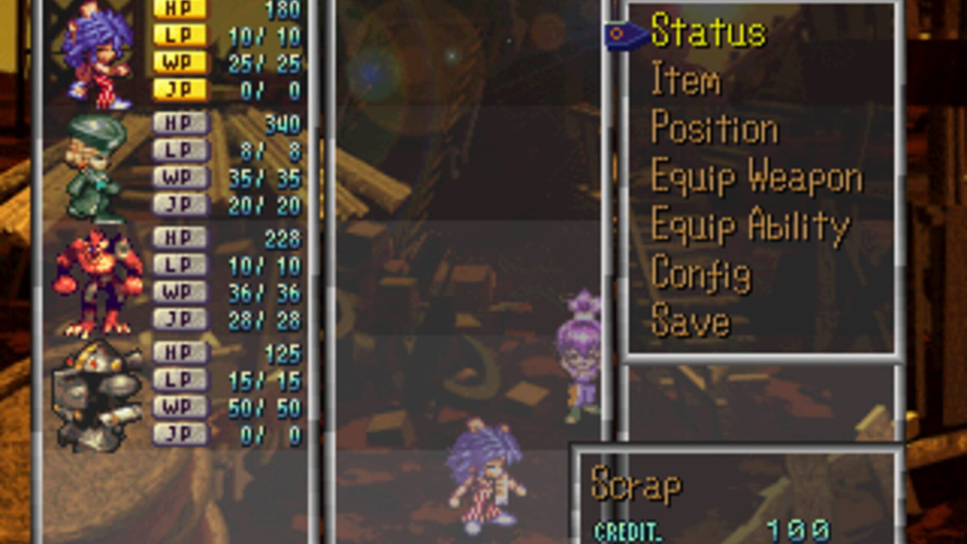 Screenshot for SaGa Frontier