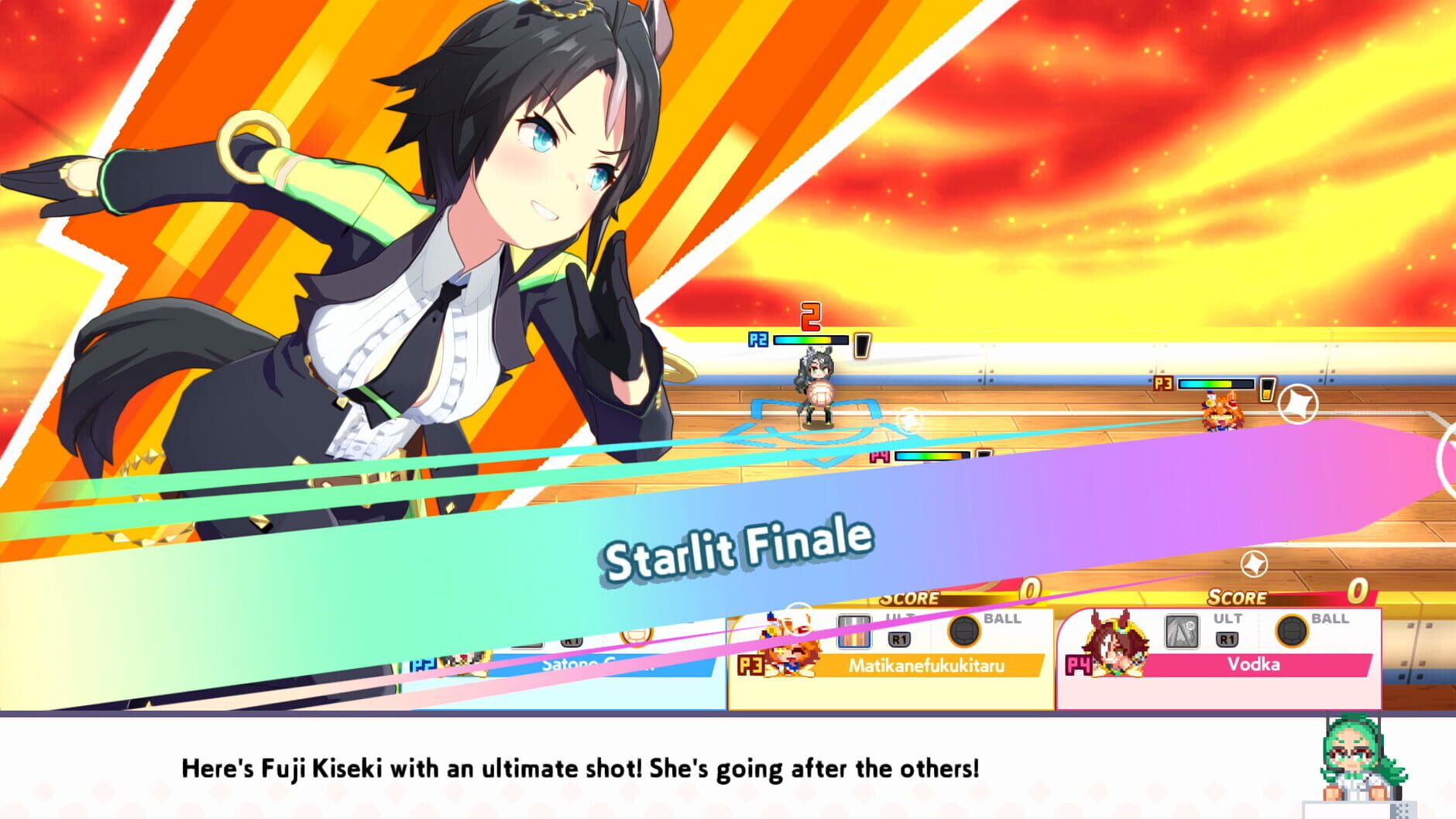 Screenshot for Umamusume: Pretty Derby - Party Dash: DLC Vol. 2 - Team Geranium