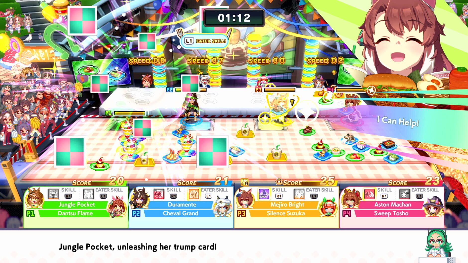 Screenshot for Umamusume: Pretty Derby - Party Dash: DLC Vol. 2 - Team Geranium