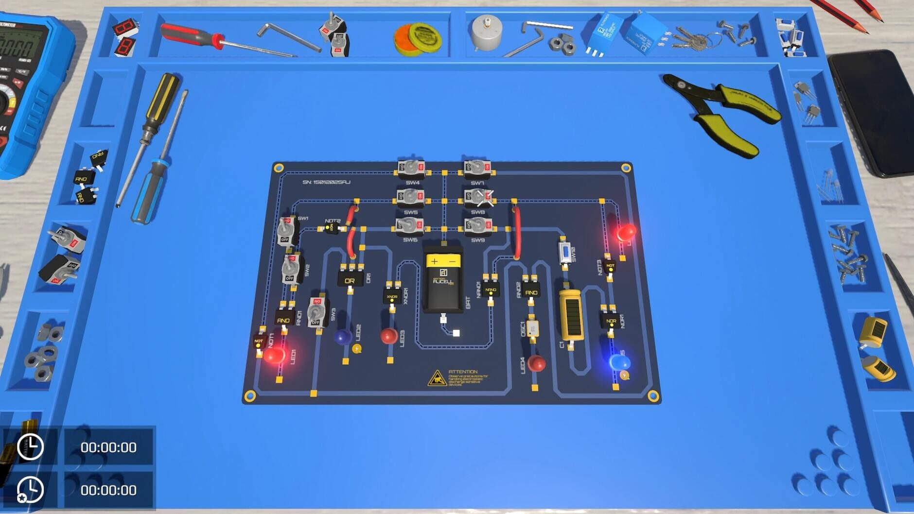 Screenshot for Electronics Puzzle Lab 2