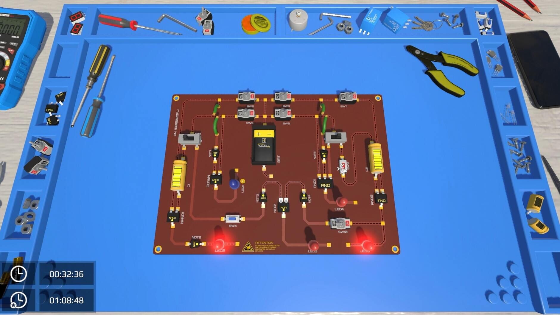 Screenshot for Electronics Puzzle Lab 2