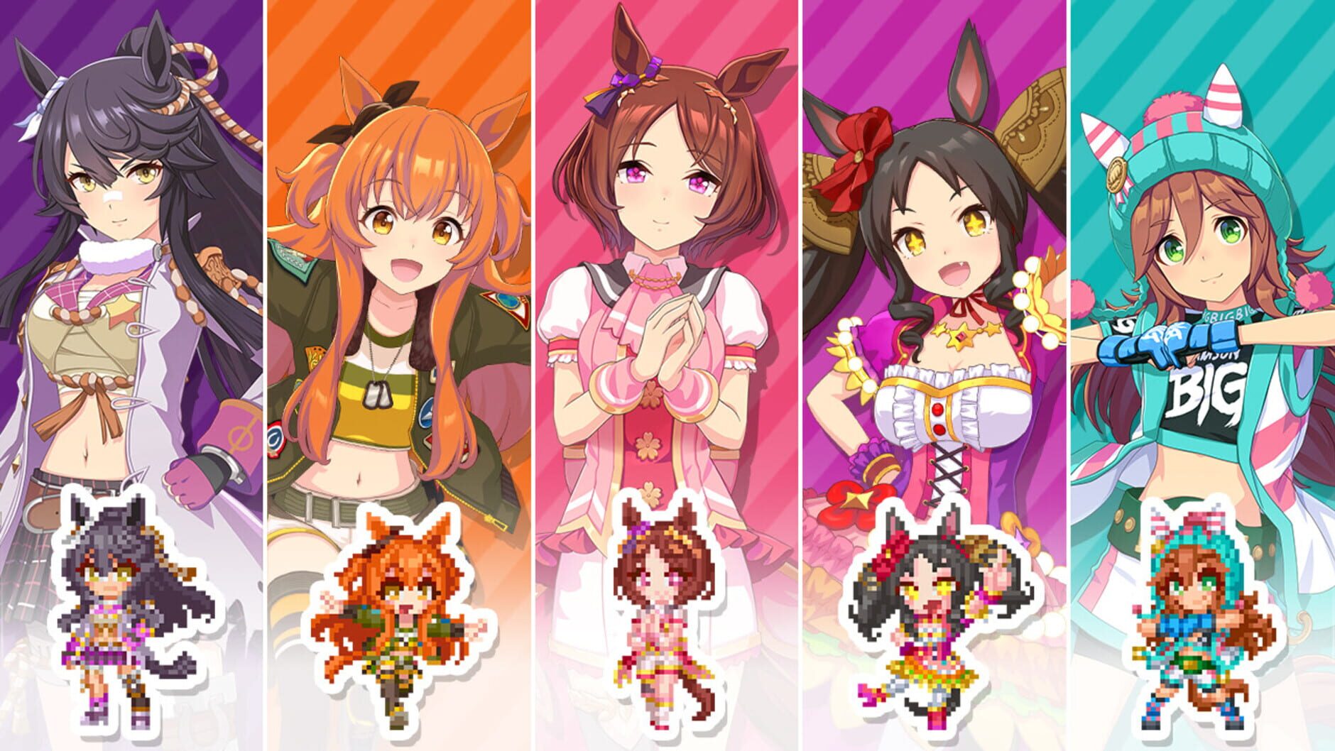 Screenshot for Umamusume: Pretty Derby - Party Dash: DLC Vol. 3 - Team Primrose