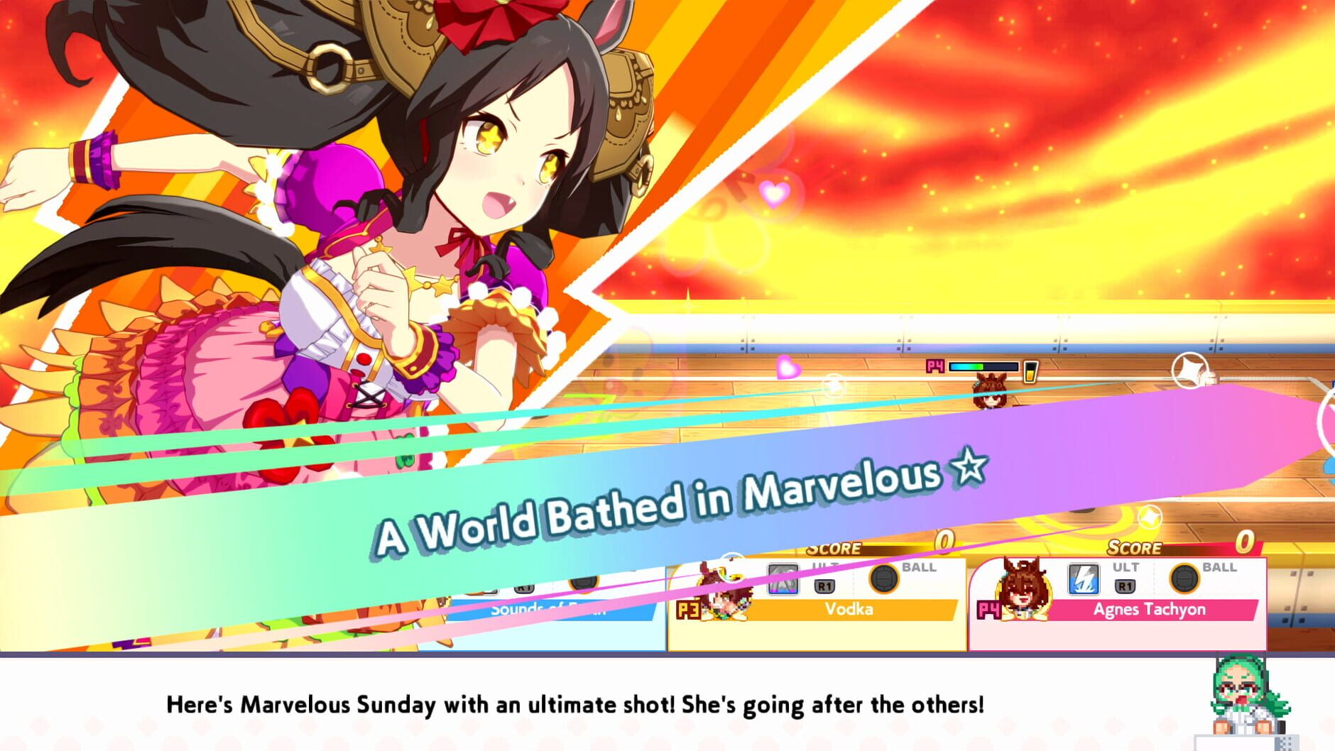 Screenshot for Umamusume: Pretty Derby - Party Dash: DLC Vol. 3 - Team Primrose