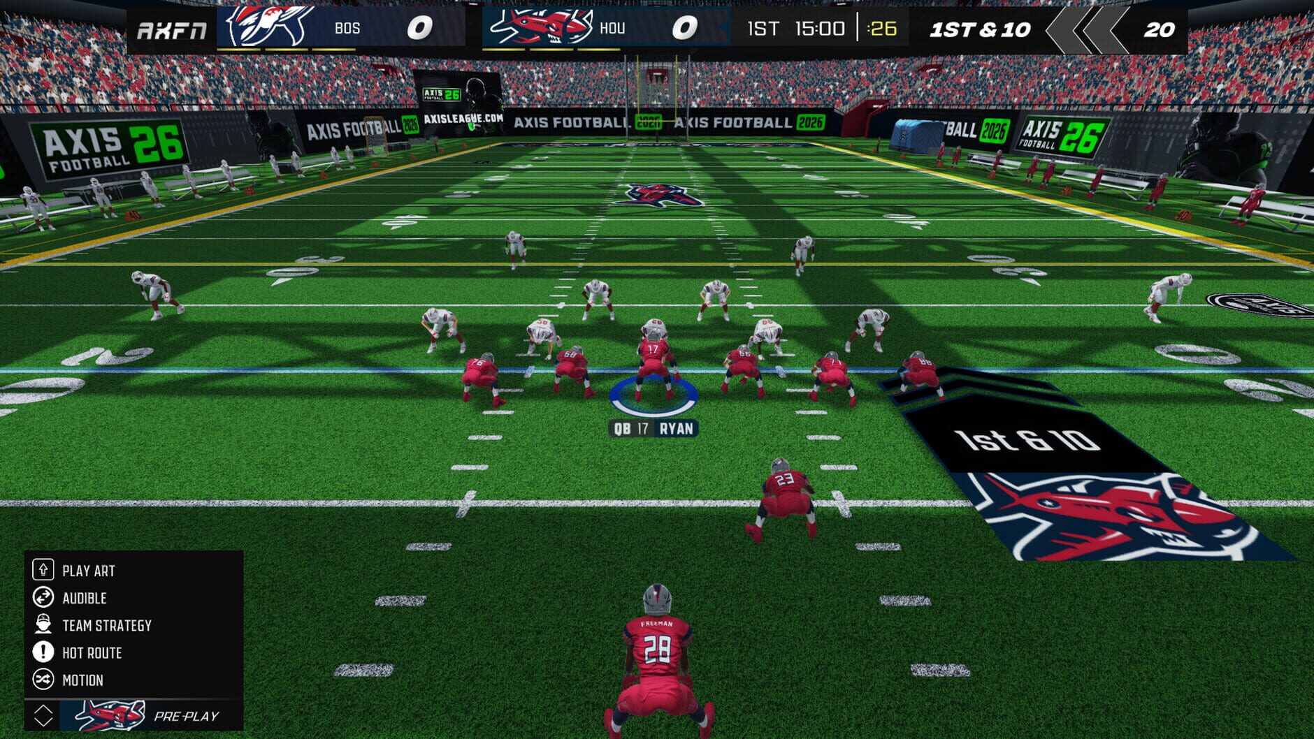 Screenshot for Axis Football 2026