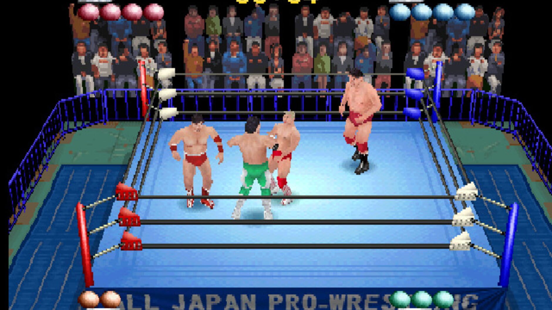 Screenshot for Zen-Nippon Pro Wrestling: Ouja no Tamashii