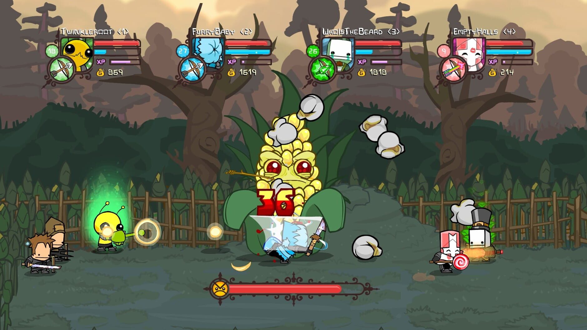 Screenshot for Castle Crashers