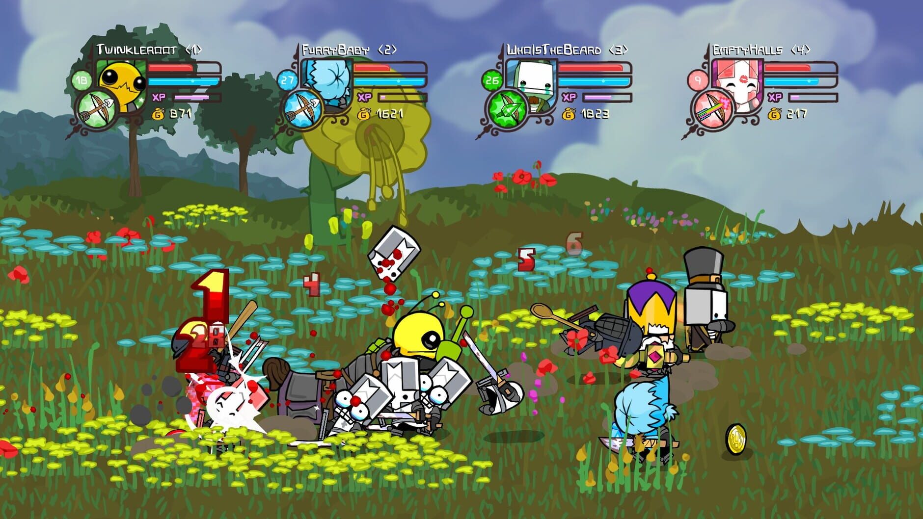 Screenshot for Castle Crashers