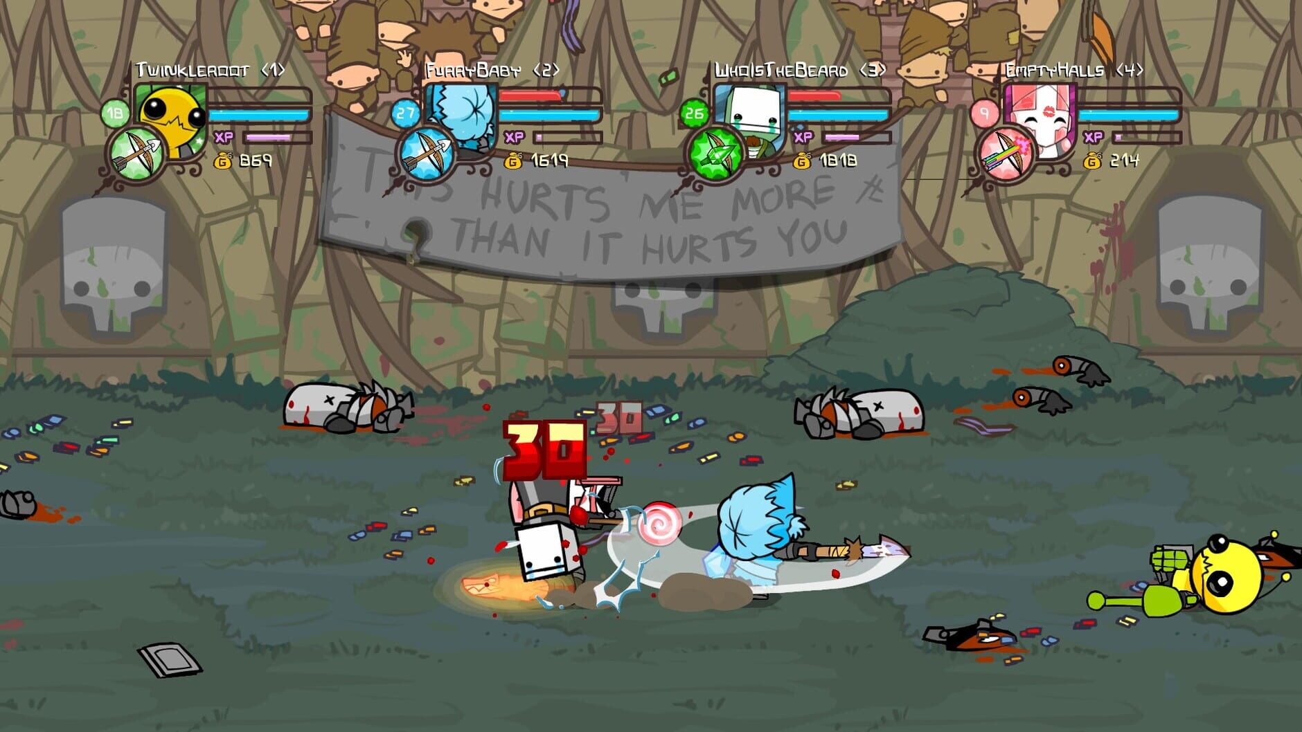 Screenshot for Castle Crashers