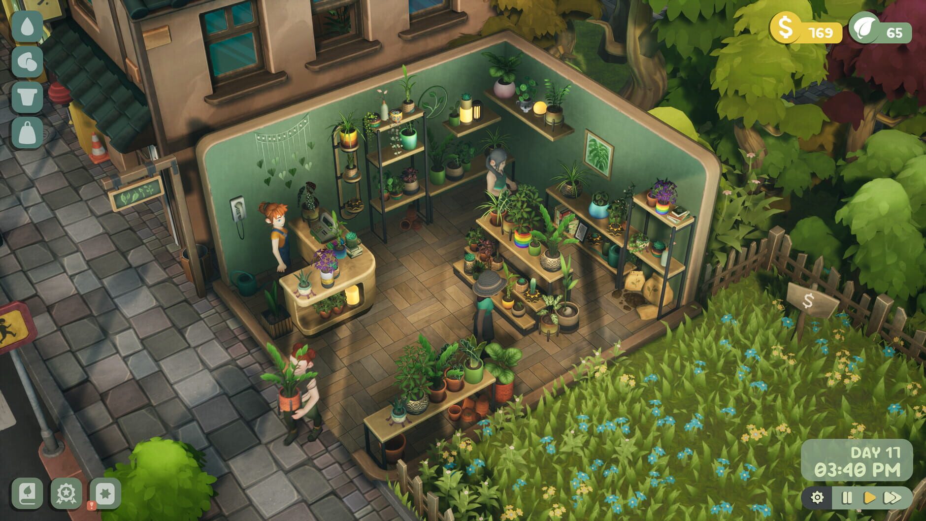 Screenshot for Leafy Corner