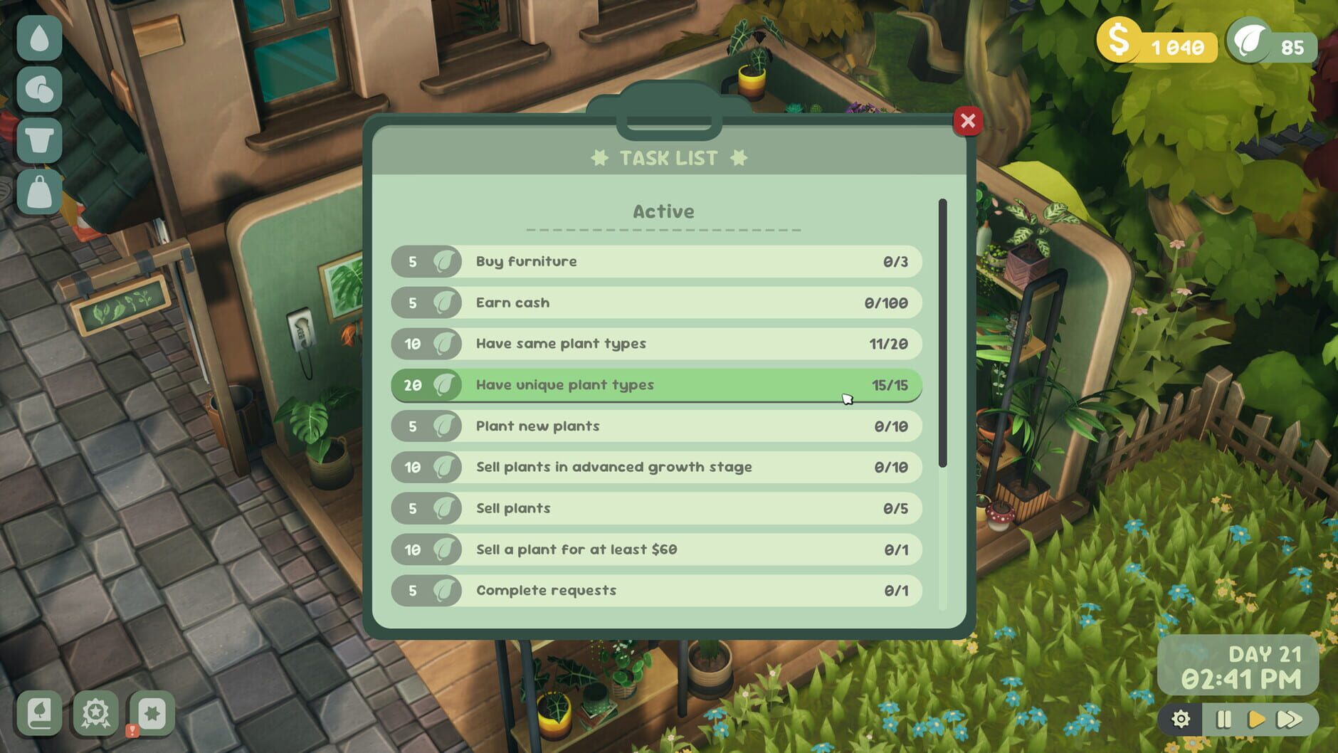 Screenshot for Leafy Corner