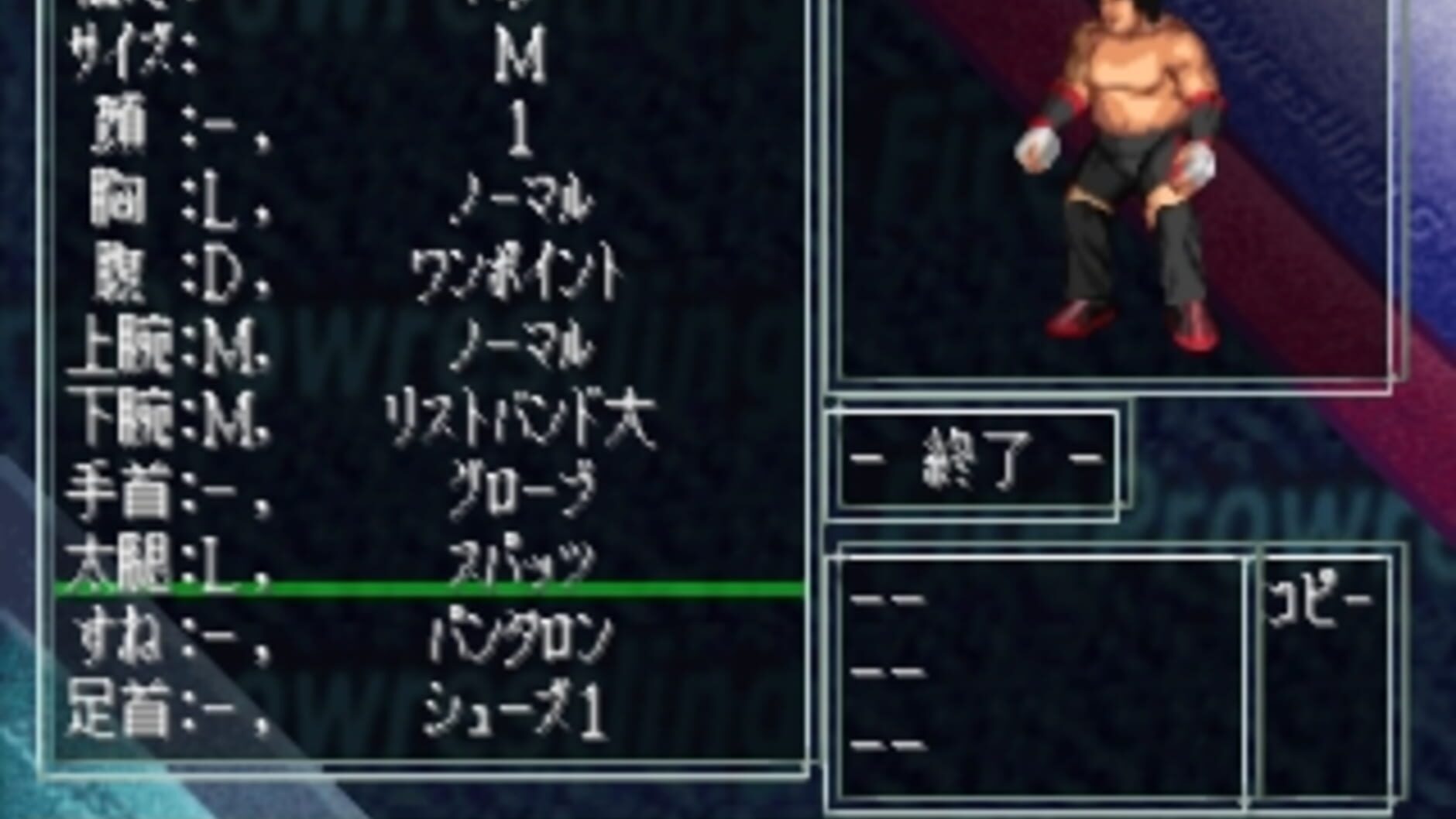 Screenshot for Fire Pro Wrestling G