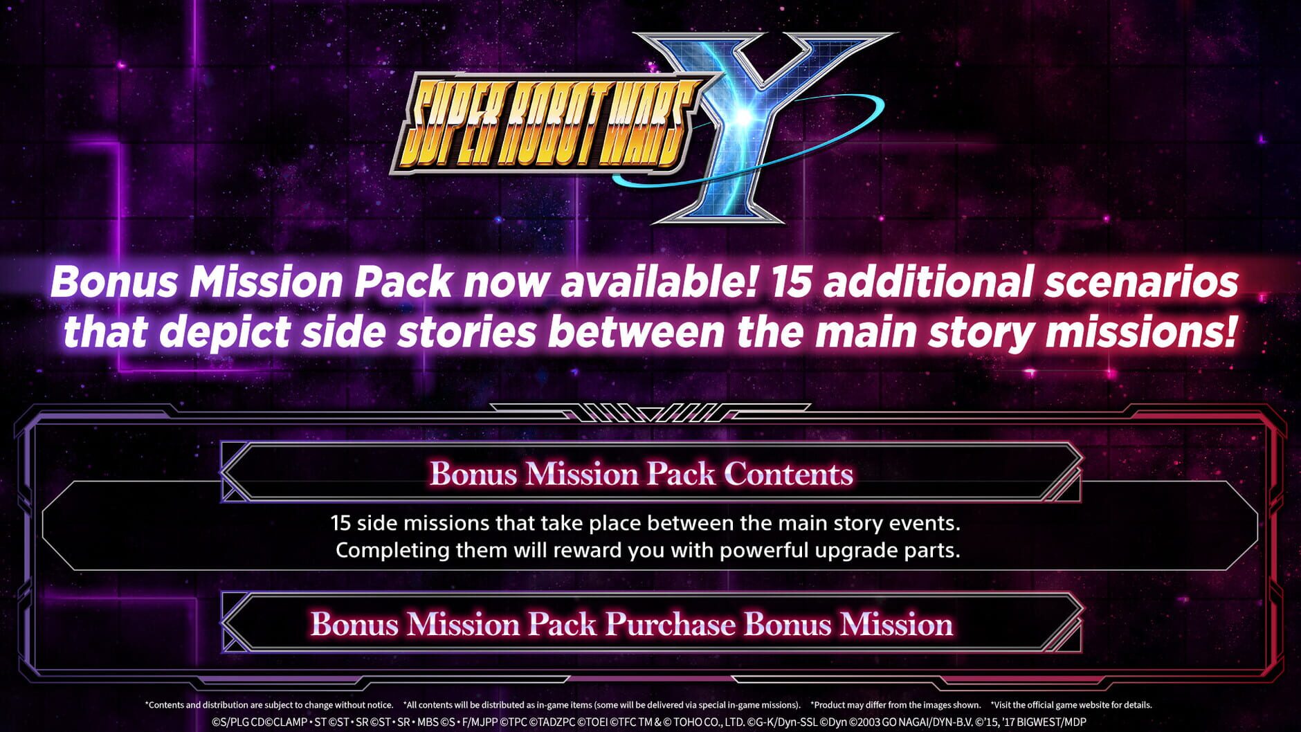 Screenshot for Super Robot Wars Y: Bonus Mission Pack