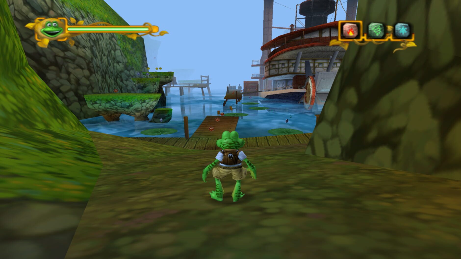Screenshot for Frogger: The Great Quest