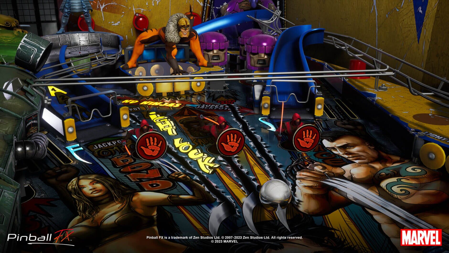 Screenshot for Pinball FX2: Marvel Pinball