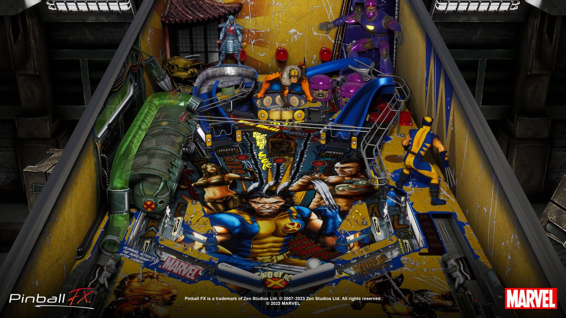 Screenshot for Pinball FX2: Marvel Pinball