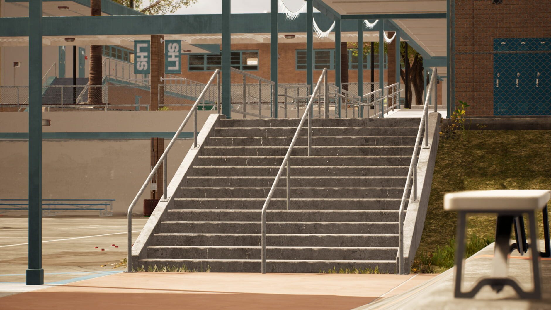 Screenshot for Session: Skate Sim - Schoolyard