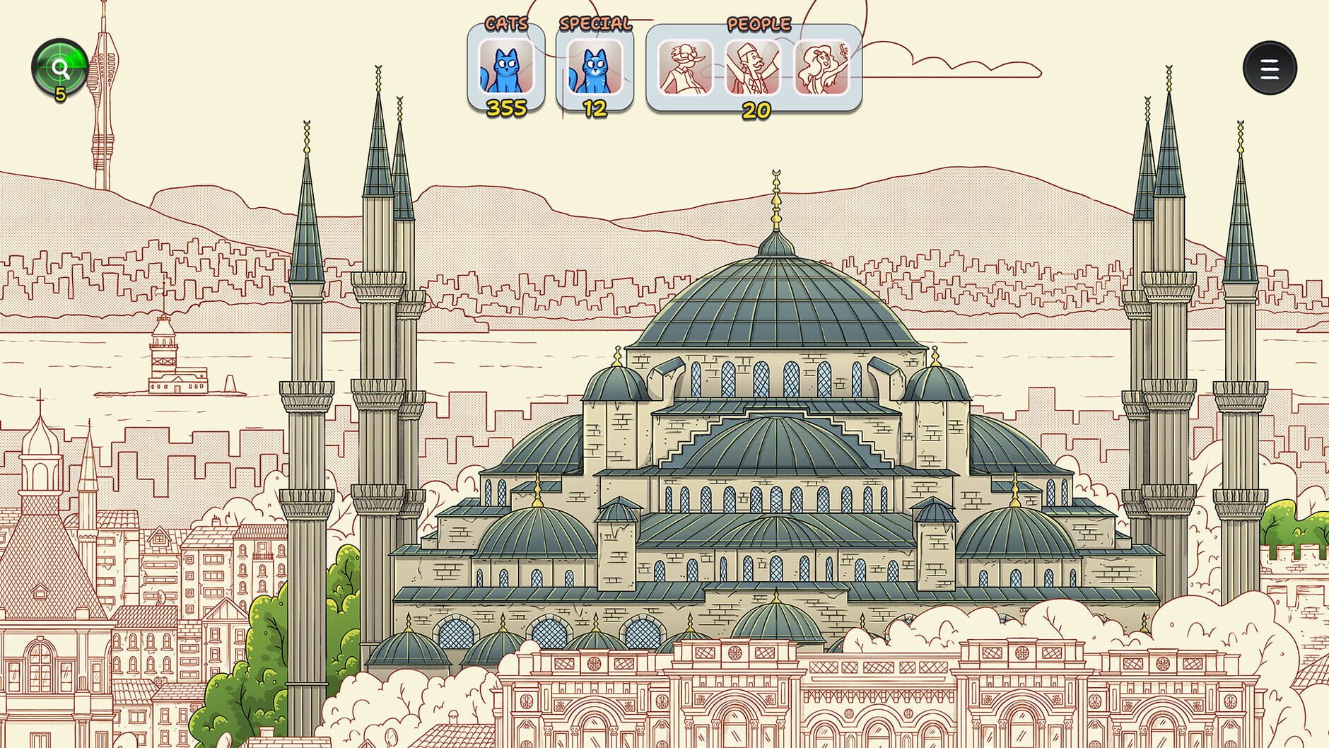 Screenshot for Hidden Cats in Istanbul