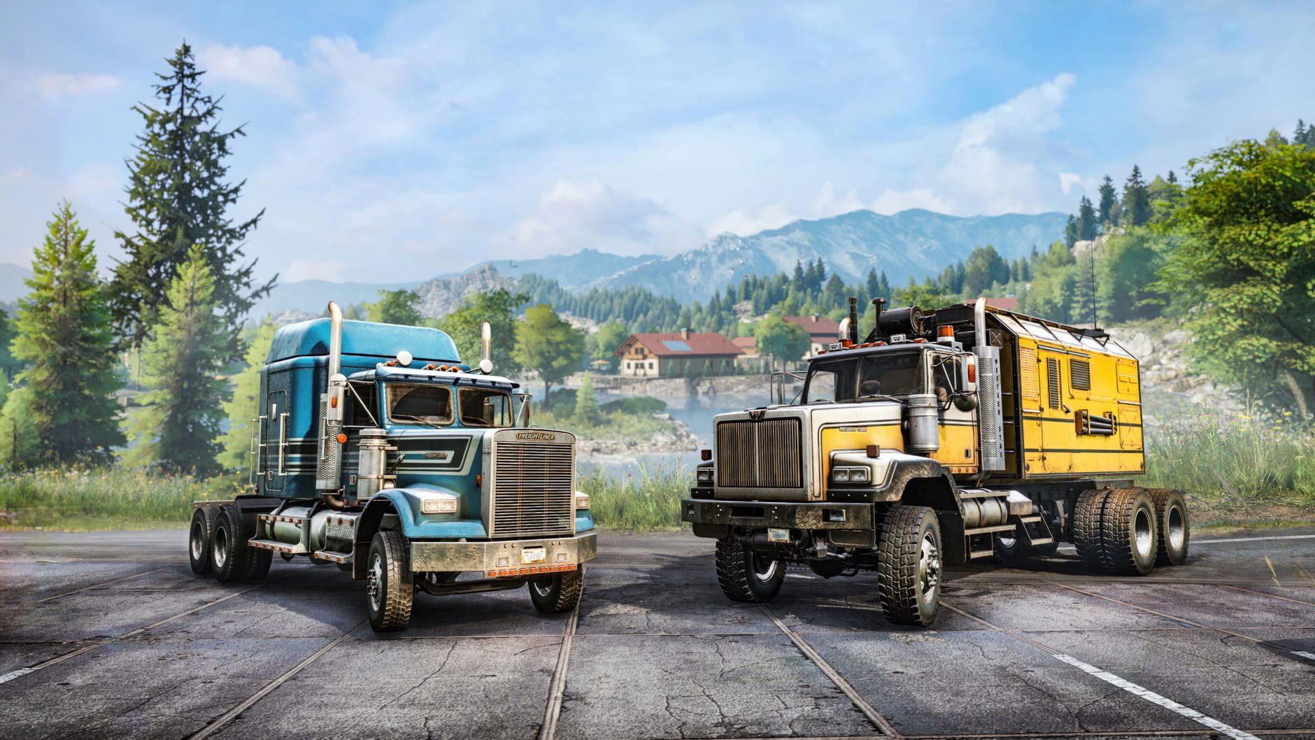 Screenshot for SnowRunner: Freightliner & Western Star Dual Pack