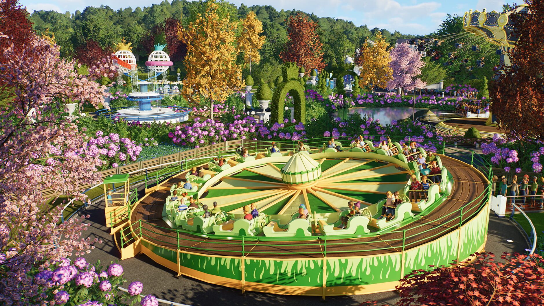 Screenshot for Planet Coaster 2: Vintage Funfair Ride Pack