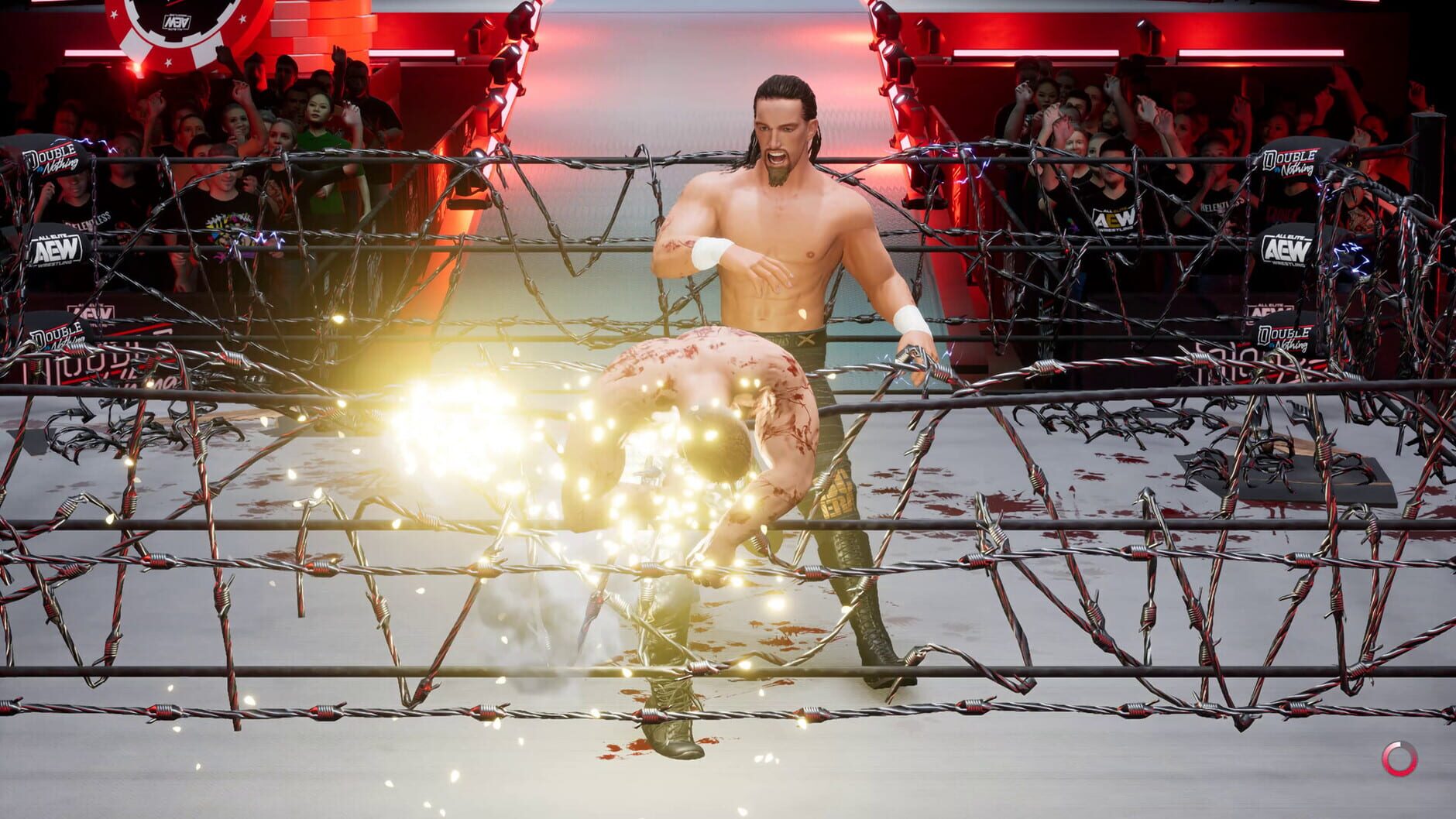 Screenshot for All Elite Wrestling: Fight Forever - Rated Gold Superstar Pack