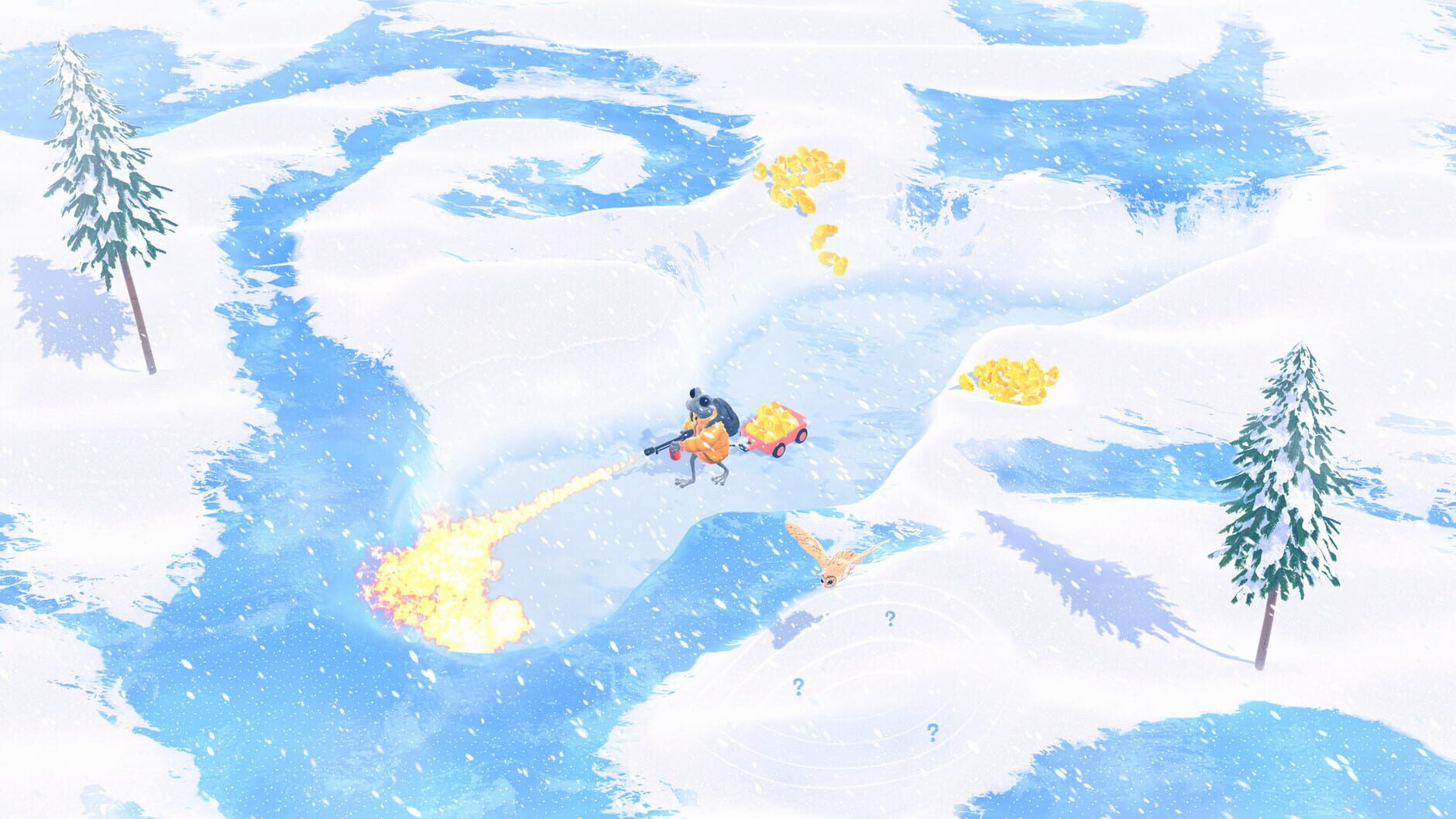 Screenshot for Froggy Hates Snow