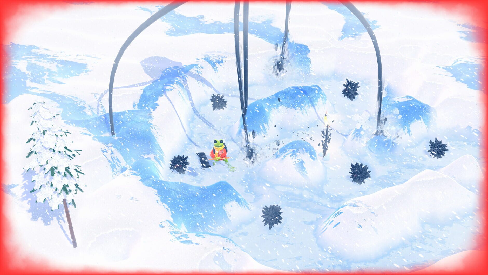 Screenshot for Froggy Hates Snow