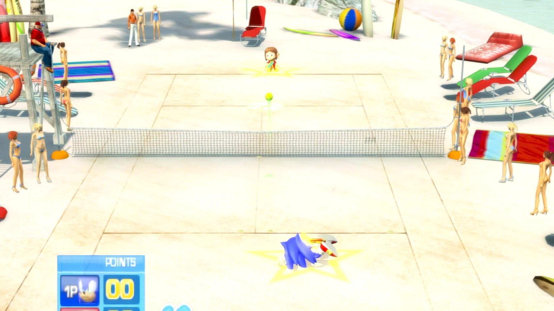 Screenshot for Sega Superstars Tennis