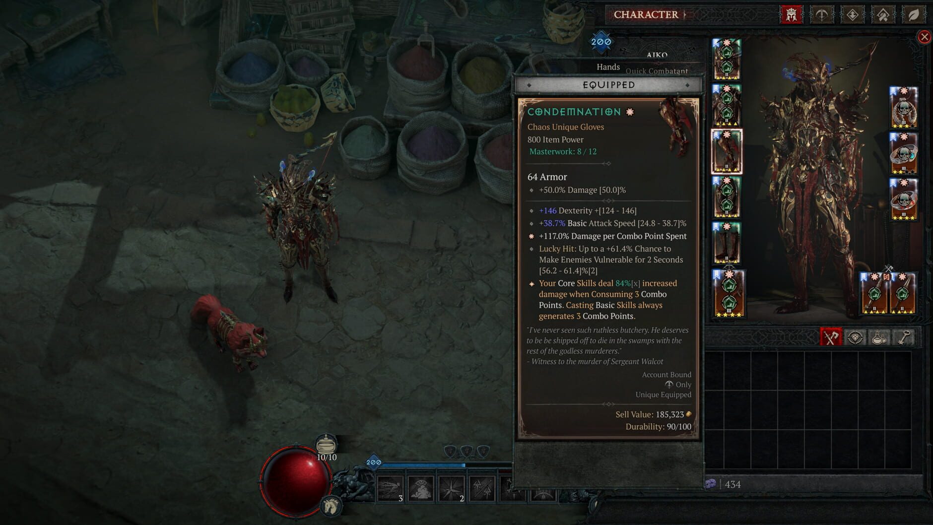 Screenshot for Diablo IV: Season of Infernal Chaos