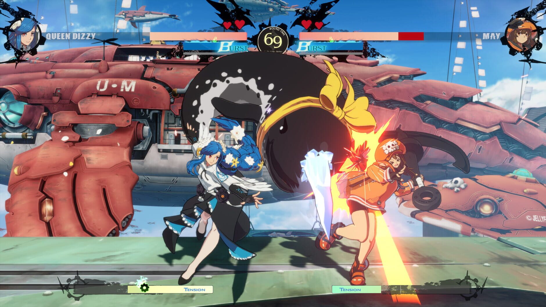 Screenshot for Guilty Gear: Strive - Additional Character 14: Queen Dizzy