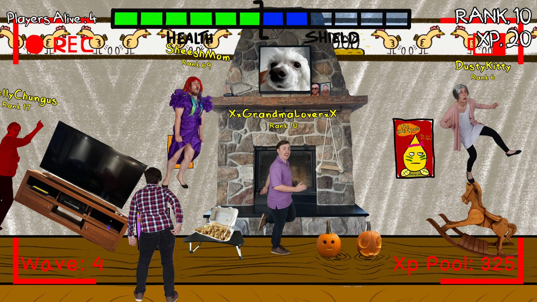 Screenshot for I'm in Love With Your Dead Grandmother: Online Battle Royale
