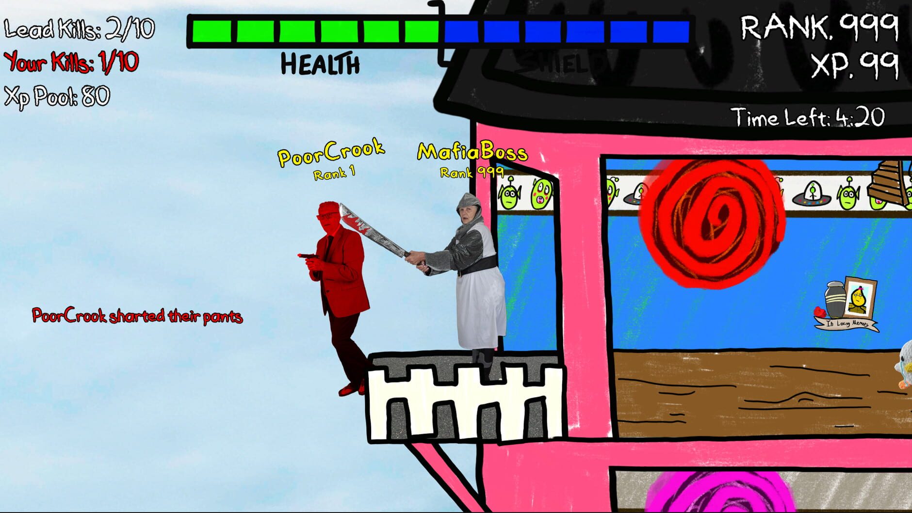 Screenshot for I'm in Love With Your Dead Grandmother: Online Battle Royale