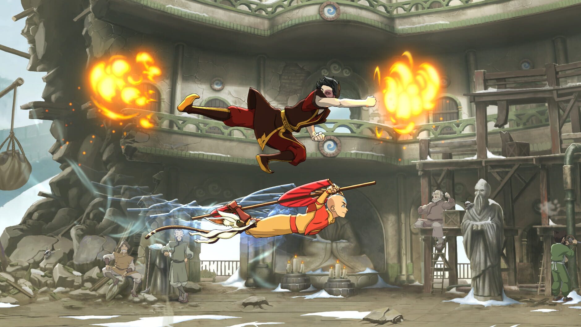 Screenshot for Avatar Legends: The Fighting Game