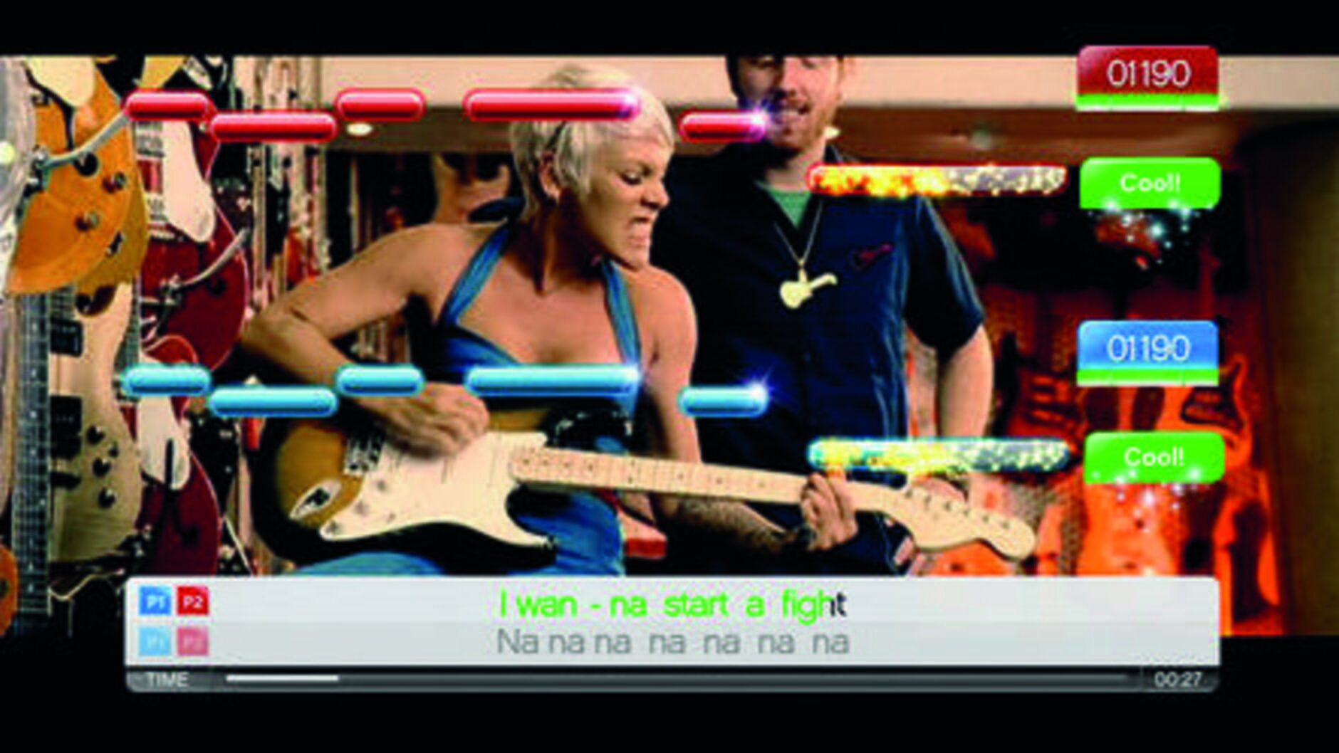 Screenshot for SingStar: Pop Edition