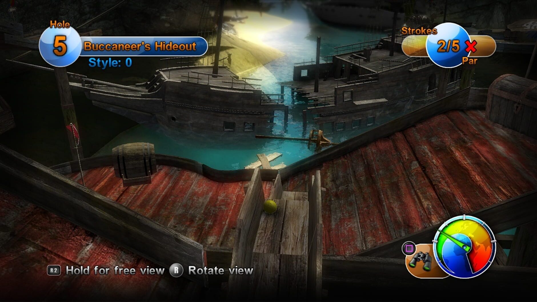 Screenshot for Planet Minigolf
