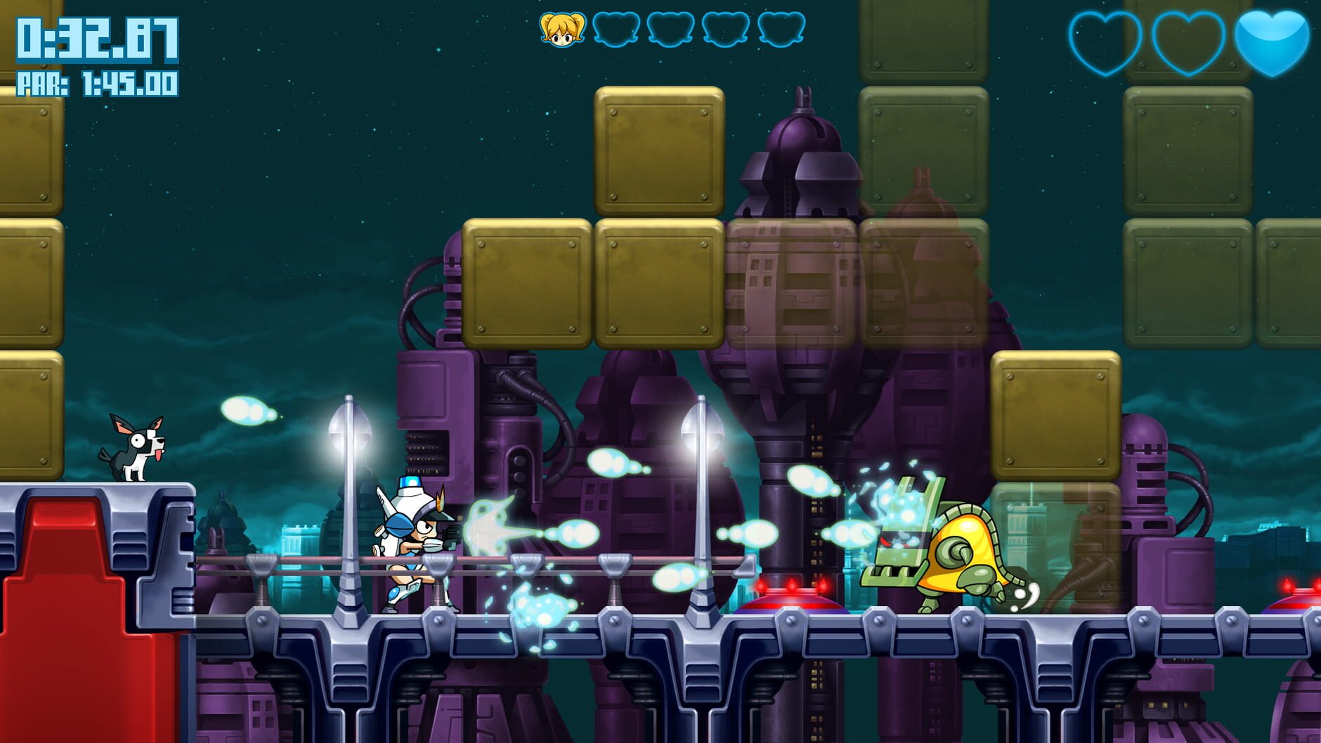 Screenshot for Mighty Switch Force! Hyper Drive Edition