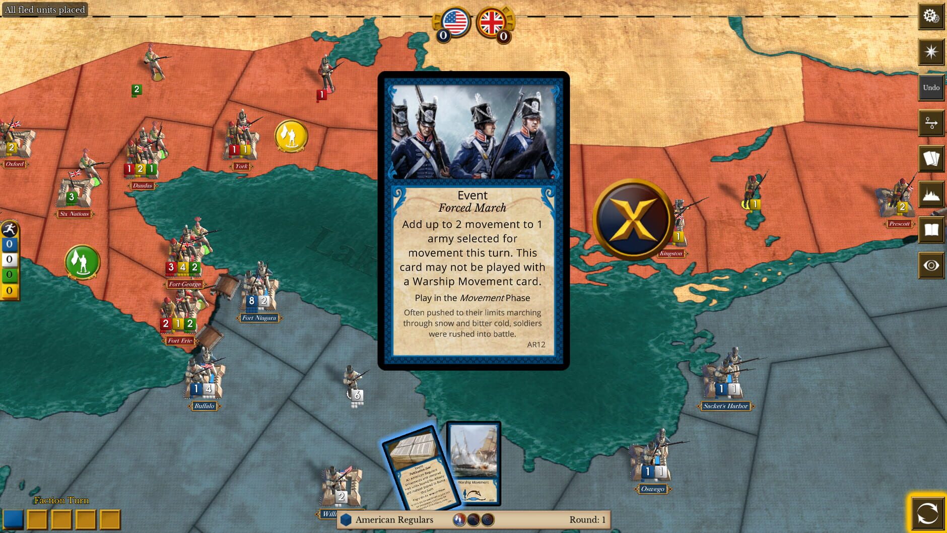 Screenshot for 1812: The Invasion of Canada