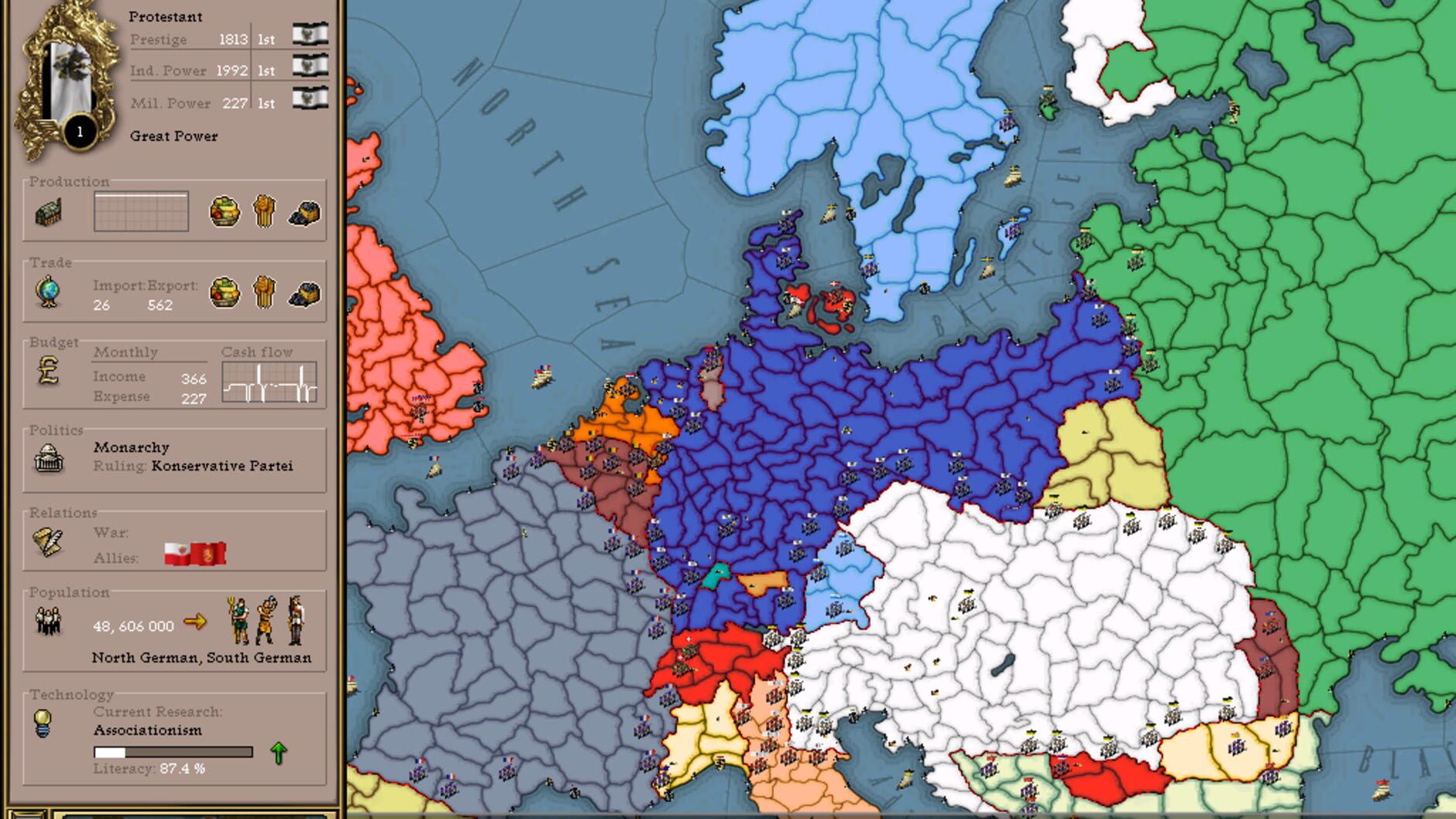 Screenshot for Victoria: An Empire Under the Sun