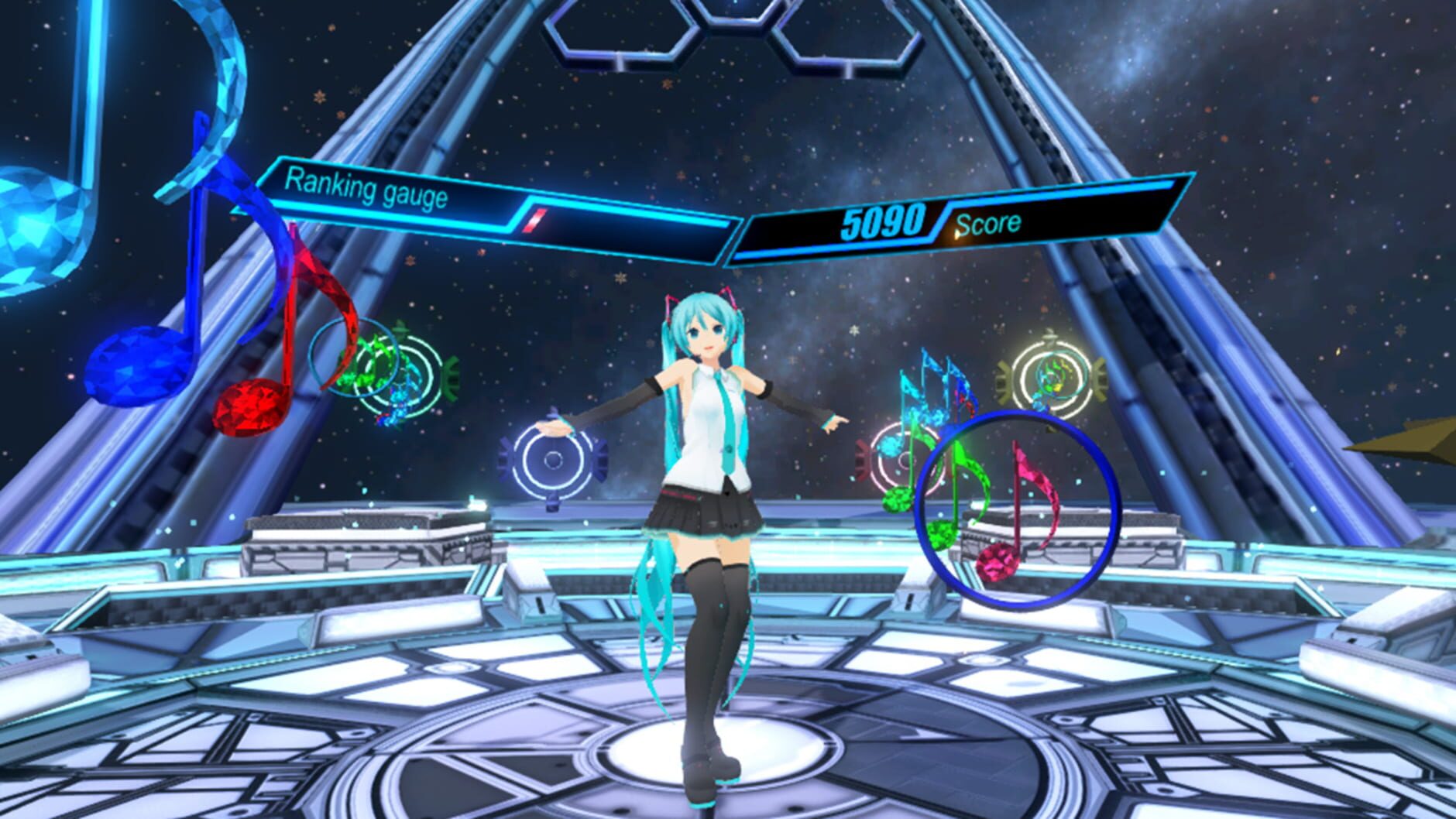 Screenshot for Hatsune Miku VR